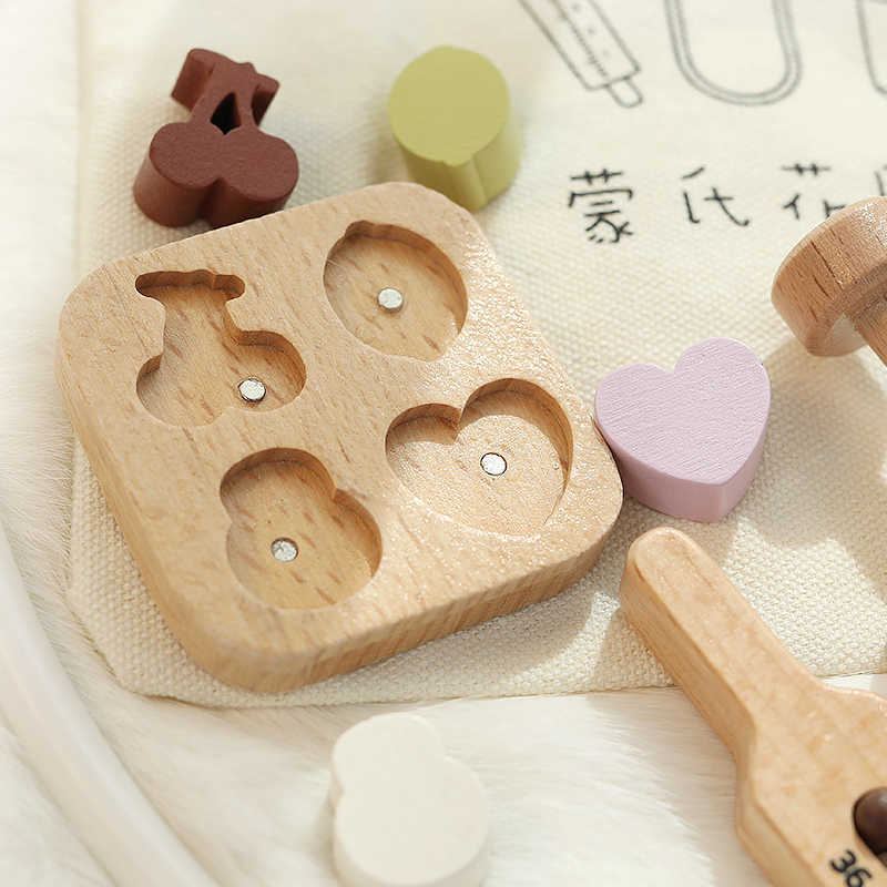 Jeu en bois massif pour enfants, simulation docteur/infirmière avec stéthoscope