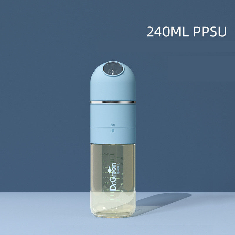 Biberon en verre PPSU pour nouveau-né, grand diamètre