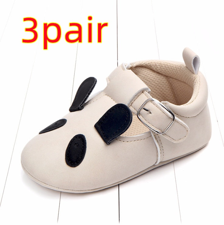 Chaussures printemps et automne en cuir mat antidérapant, semelle douce