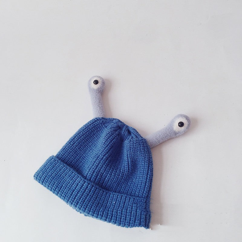 Bonnet en tricot pour enfants, Grenouille