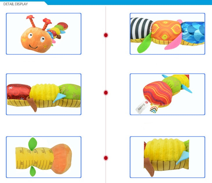 Peluche chenille multifonctionnelle