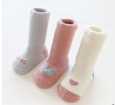 Lot de 5 paires de chaussettes antidérapantes en coton