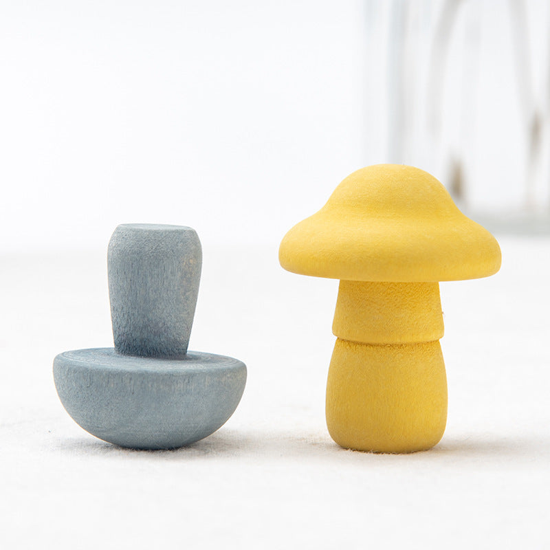Jeu de simulation de cueillette de champignons en bois