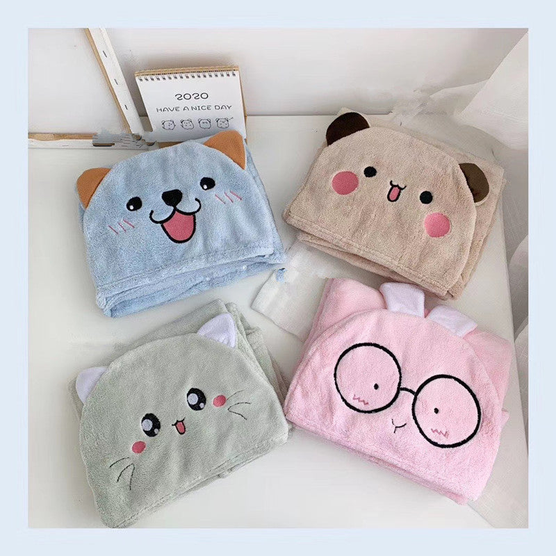 Serviette de bain pour enfants, peignoir