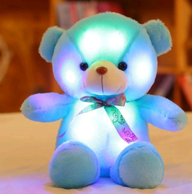 Ours en peluche lumineux