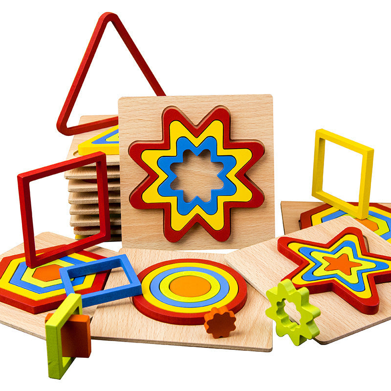 Jouets cognitifs géométriques
