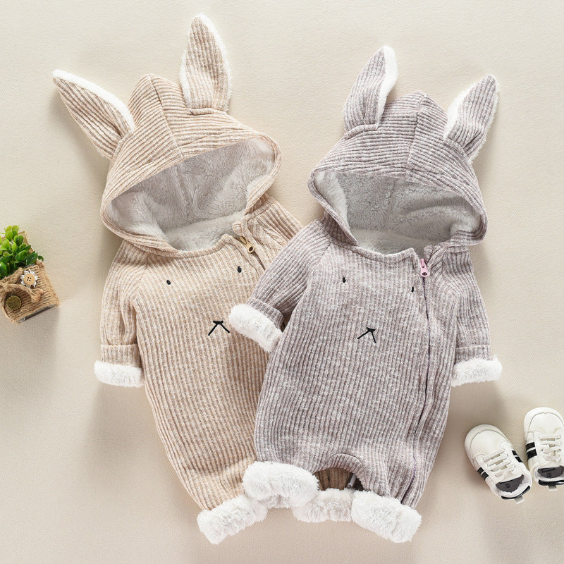 Combinaison chaude en velours