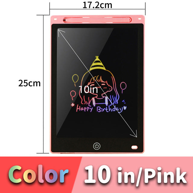 Tablette de dessin LCD pour enfants, outils de peinture et tablette d'écriture électronique