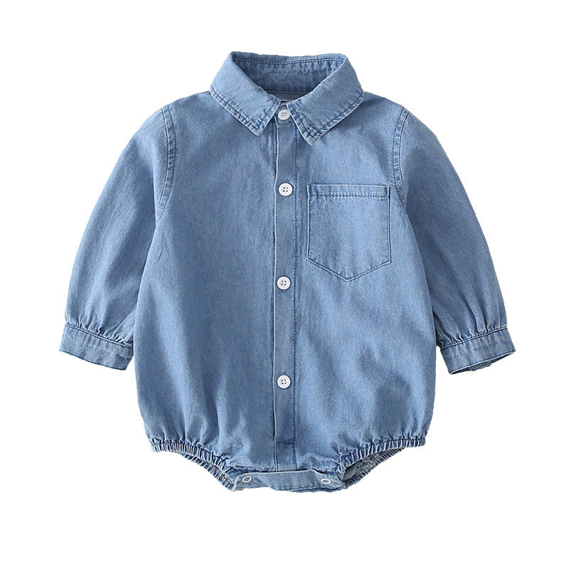 Chemise body en Jeans