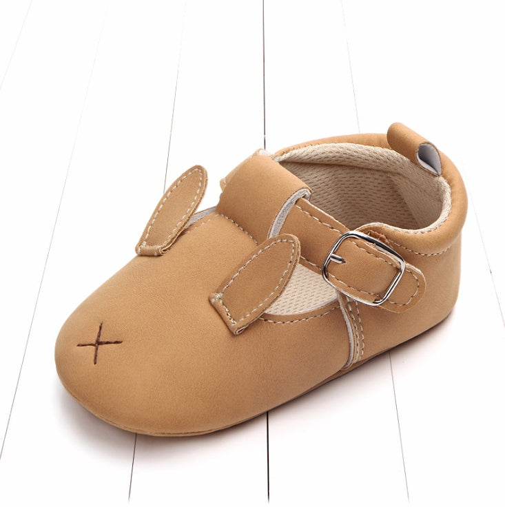 Chaussures printemps et automne en cuir mat antidérapant, semelle douce
