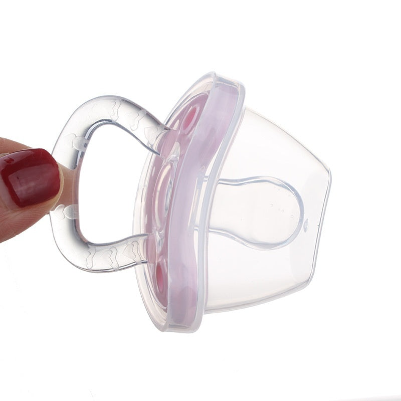 Tétine transparente