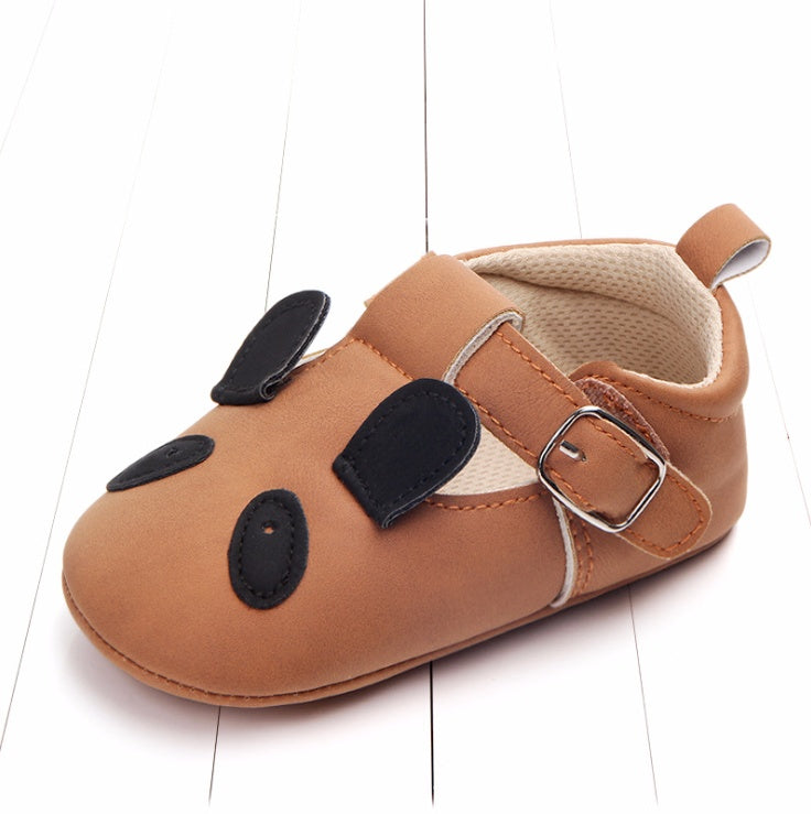 Chaussures printemps et automne en cuir mat antidérapant, semelle douce