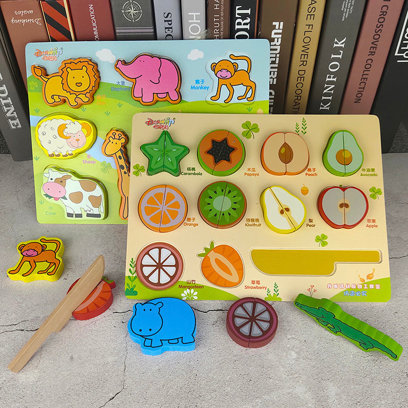 Puzzle tridimensionnel en bois, puzzle de forme 3D