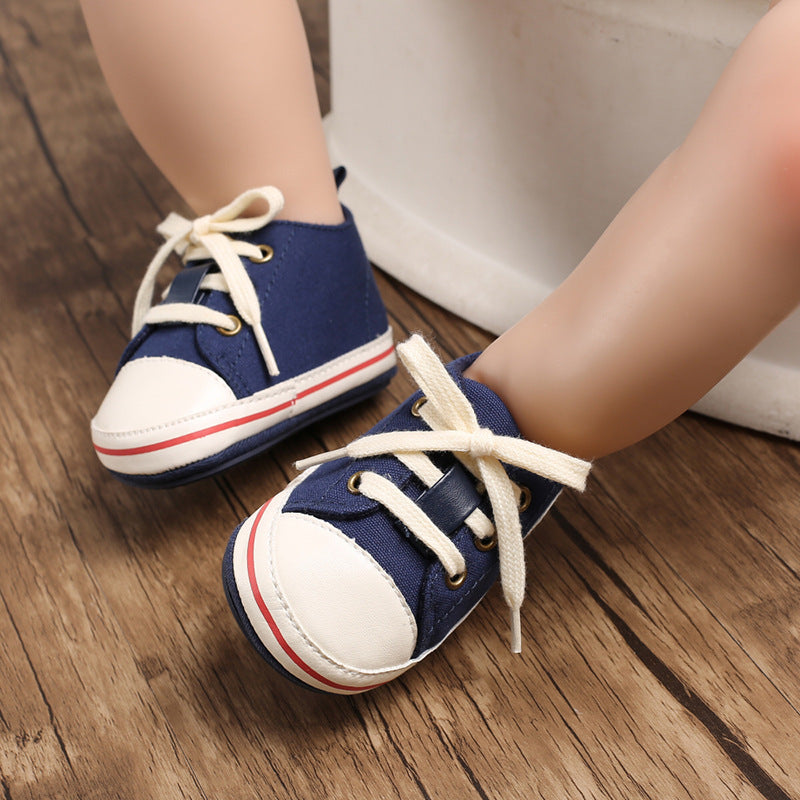 Chaussures en toile style Converse