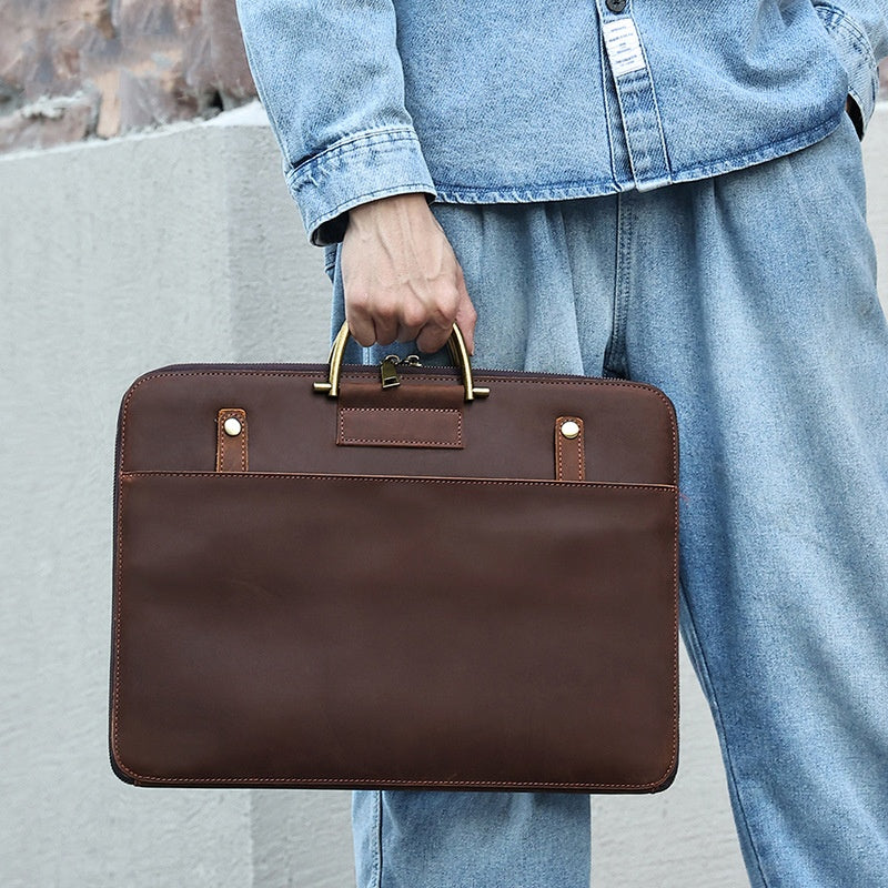 Sac en cuir pour Ordinateur