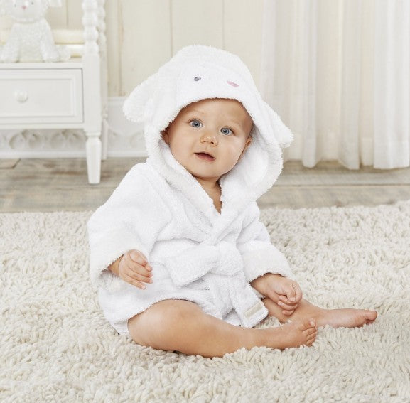 Serviettes de bain pour bébé en coton avec des dessinateurs d'animaux mignons, peignoirs de bain pour enfants, peignoirs à capuche pour bébé.