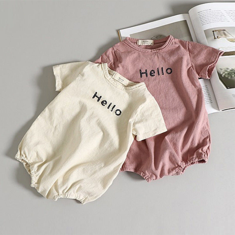Short-sleeved bodysuit