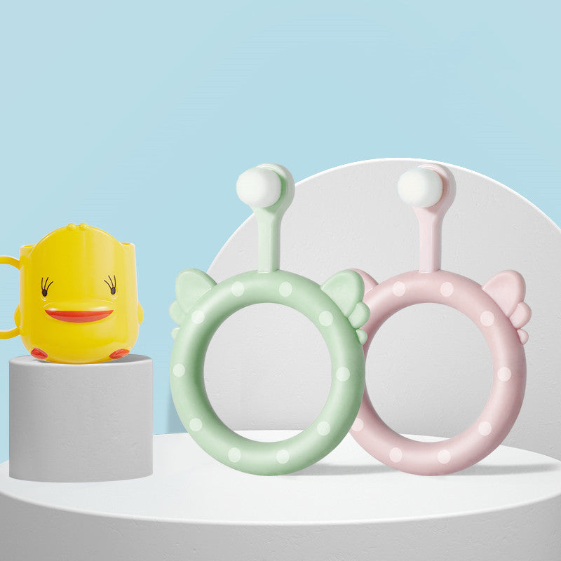 Brosse à dents douce pour bébés et enfants en silicone