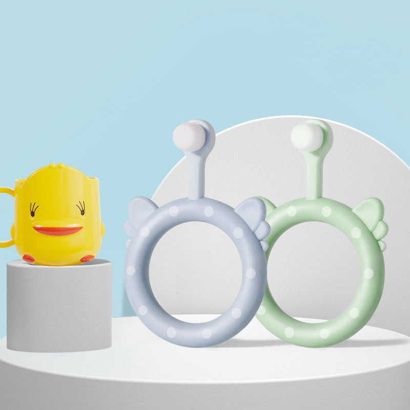 Brosse à dents douce pour bébés et enfants en silicone