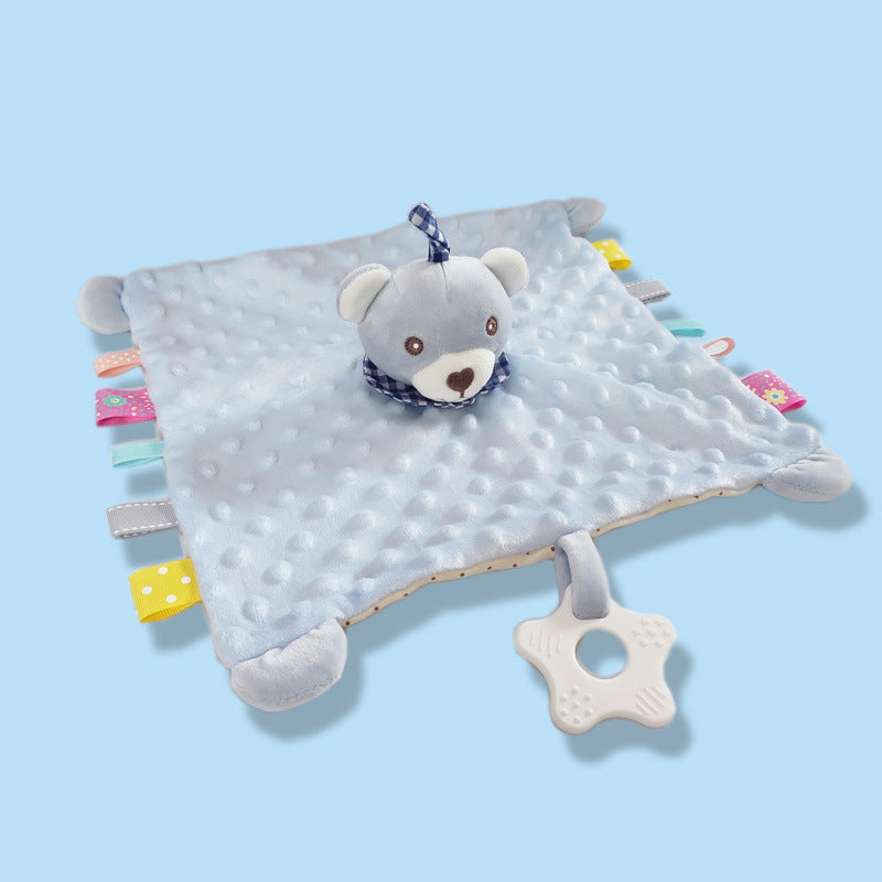 Doudou à motif animalier