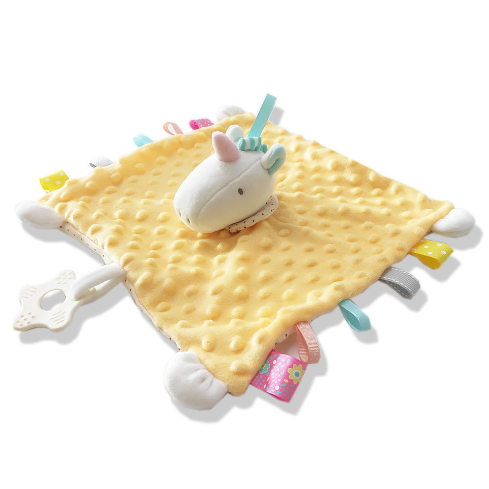 Doudou à motif animalier