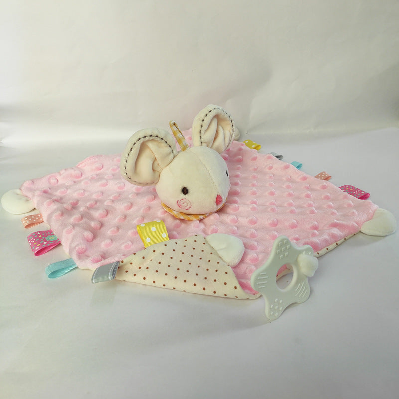 Doudou à motif animalier