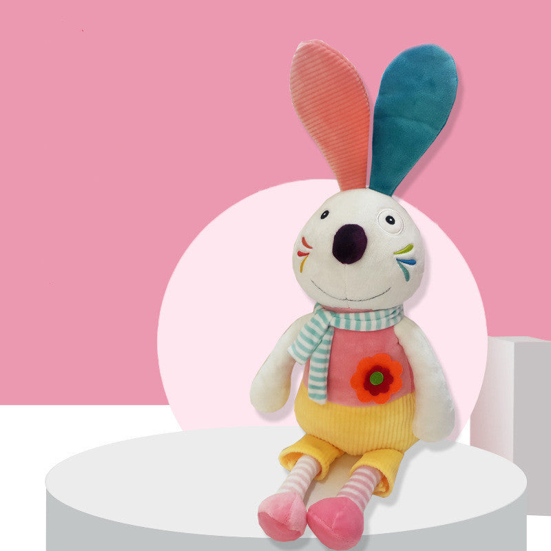 Doudou à motif animalier
