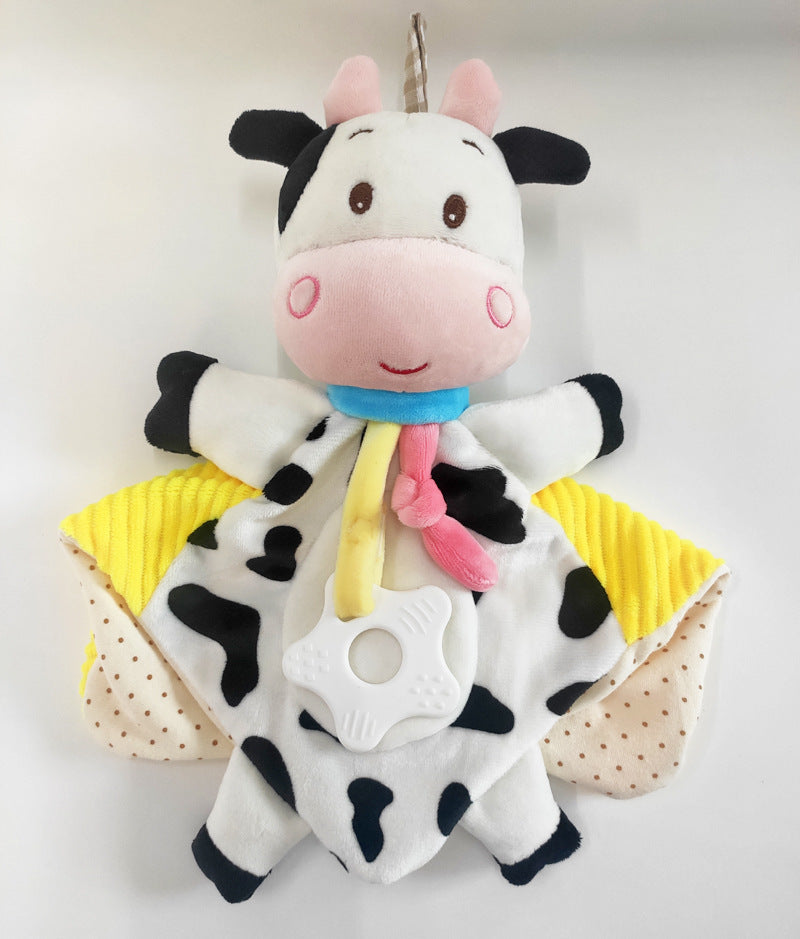 Doudou à motif animalier