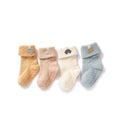 Chaussettes velours pour rester au chaud