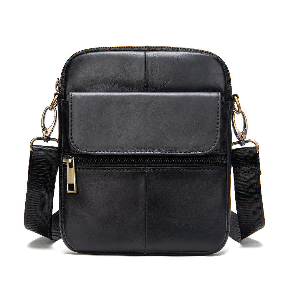 Sac bandoulière en cuir pour homme