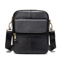 Sac bandoulière en cuir pour homme