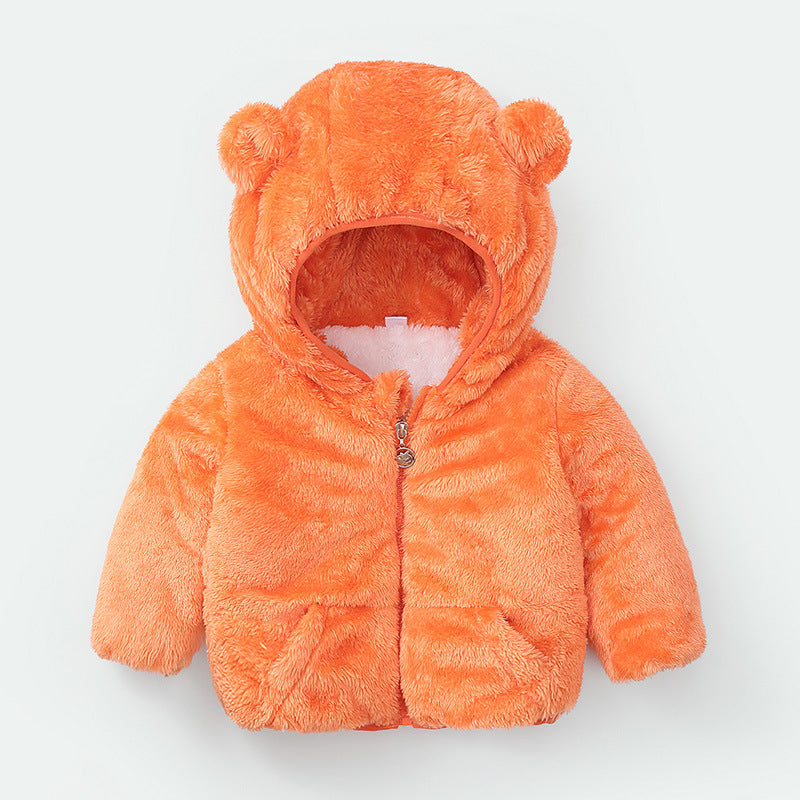 nouvelle veste matelassée d'hiver pour bébé veste en coton