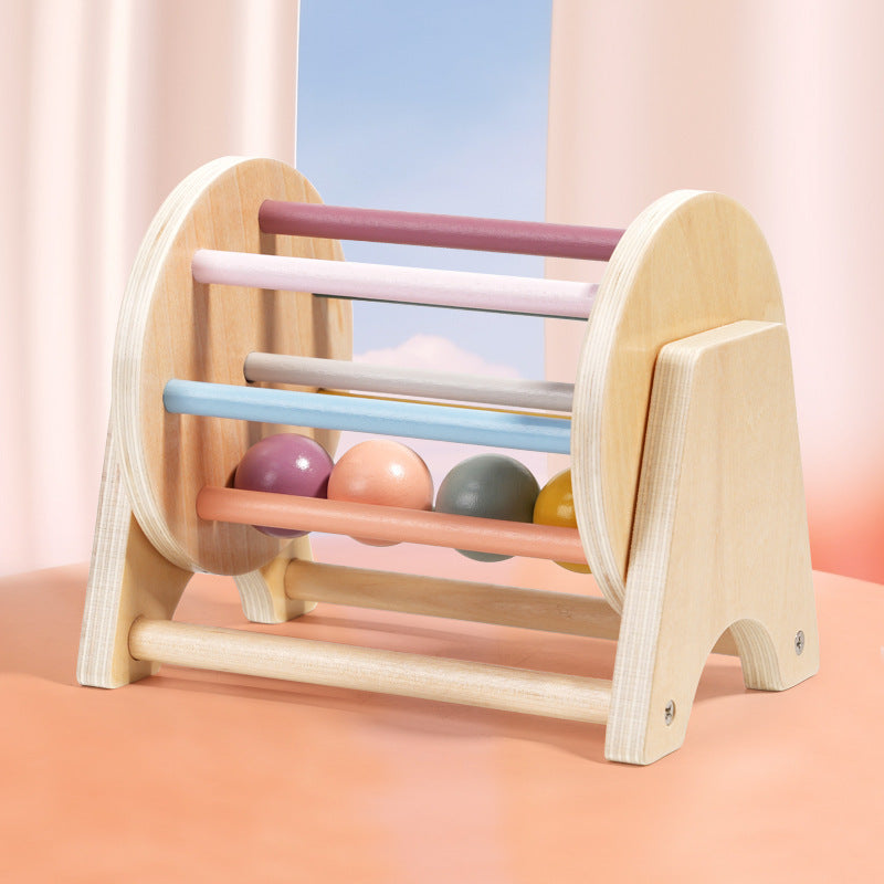 Tambour roulant en bois