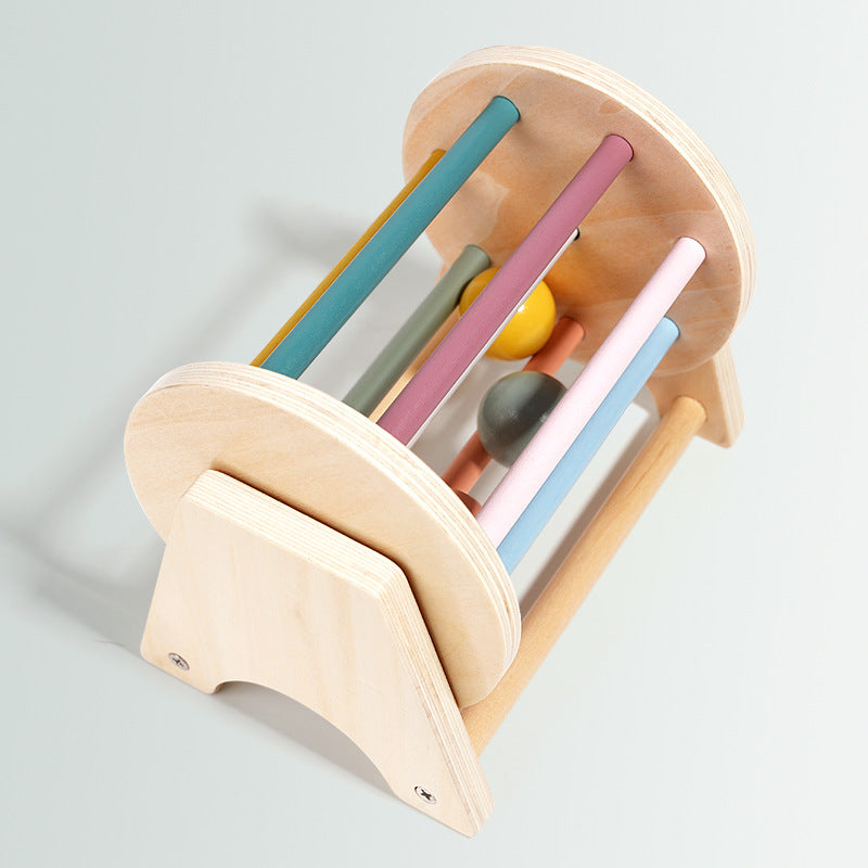 Tambour roulant en bois