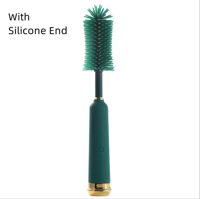 Brosse de Nettoyage pour Biberons Électriques Ensemble de Combinaison avec Tétine en Silicone et paille