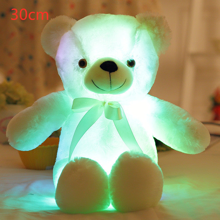Ours en peluche lumineux
