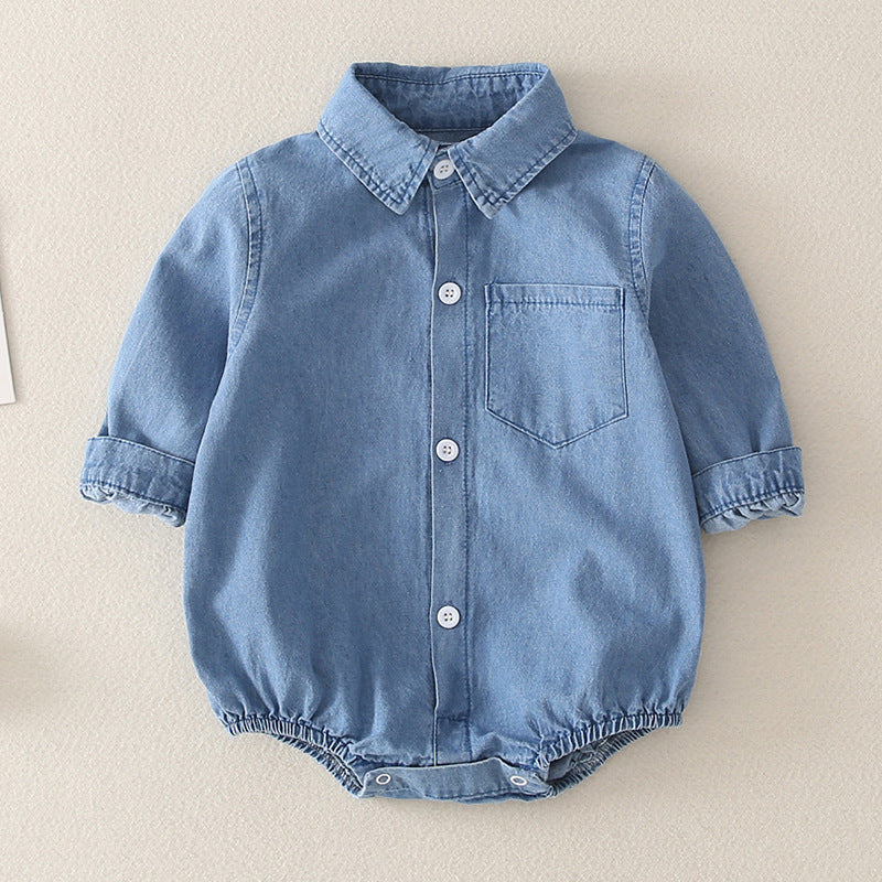 Chemise body en Jeans