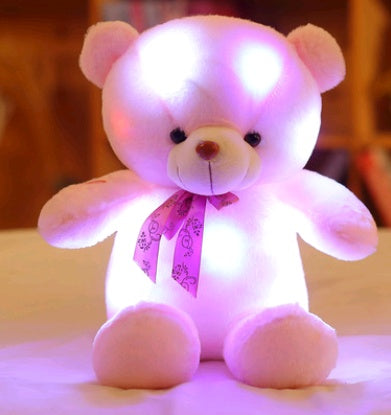 Ours en peluche lumineux