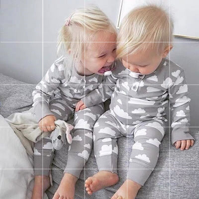pyjama à manches longues
