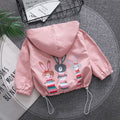 Coupe-vent imprimé lapin