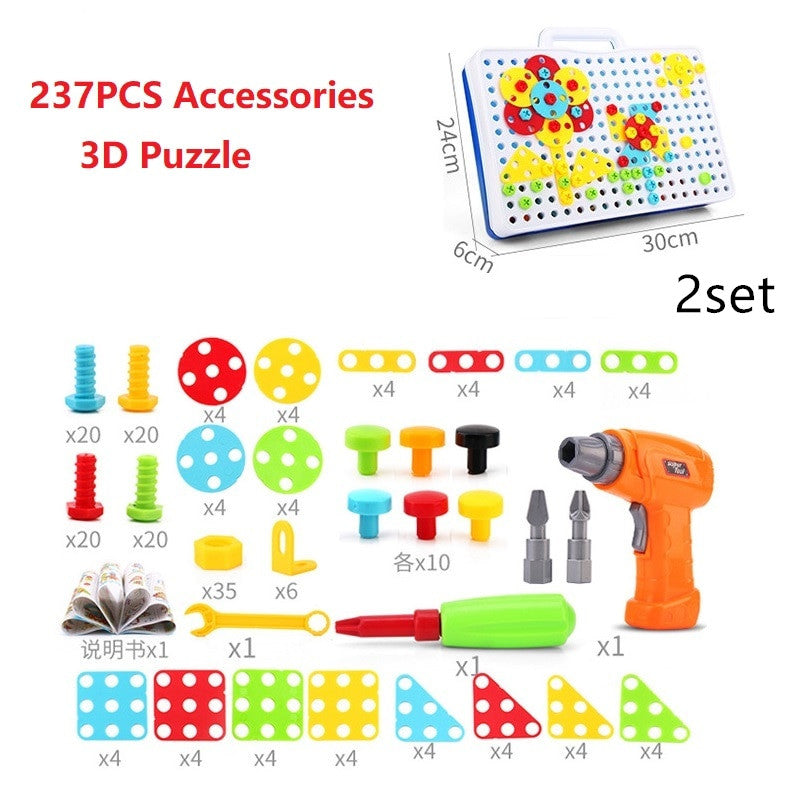 Kits de construction créatifs, ensembles de blocs éducatifs