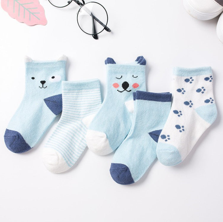 Chaussettes pour enfants adorables, nouvelle édition automne - hiver, en coton