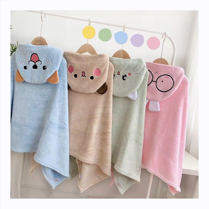 Serviette de bain pour enfants, peignoir