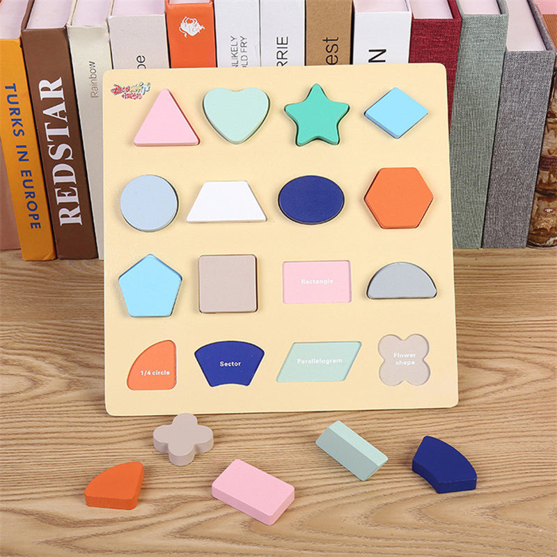 Puzzle tridimensionnel en bois, puzzle de forme 3D