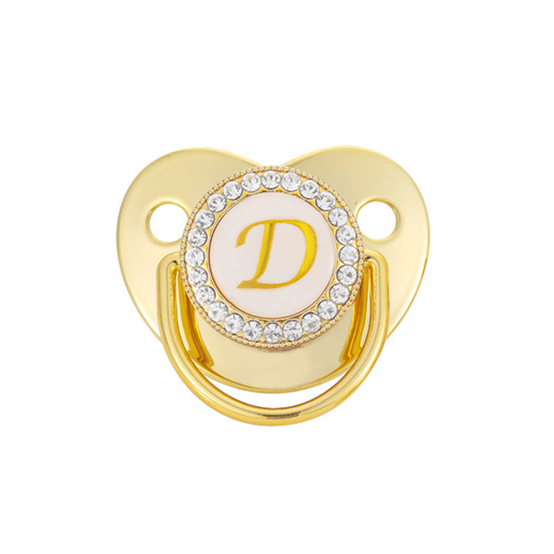 Tétine Gold 26 lettres