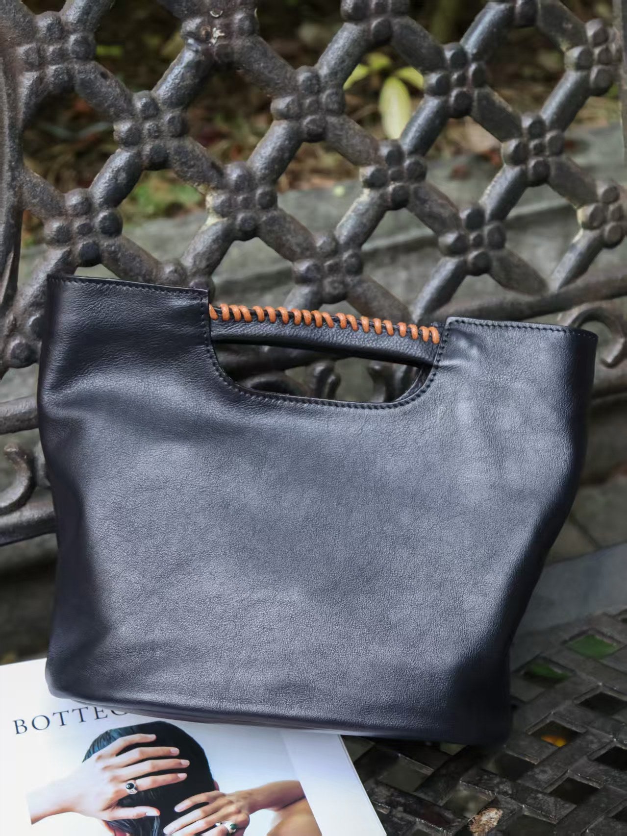 Sac à main bandoulière Cortex pour femme en cuir