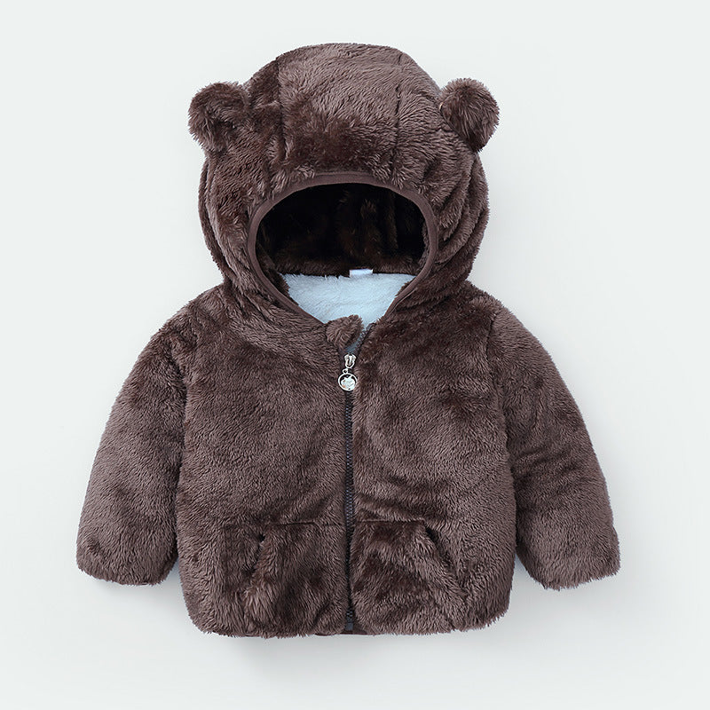 nouvelle veste matelassée d'hiver pour bébé veste en coton
