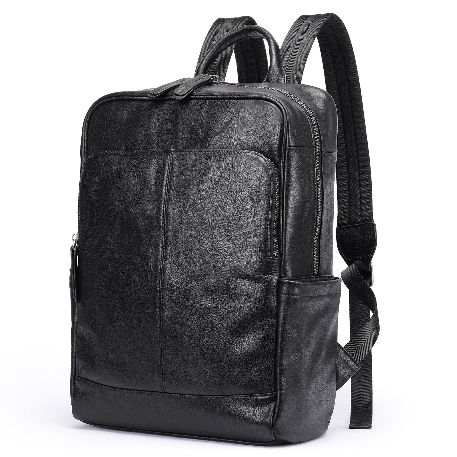 Sac à dos d'affaires en cuir pour homme
