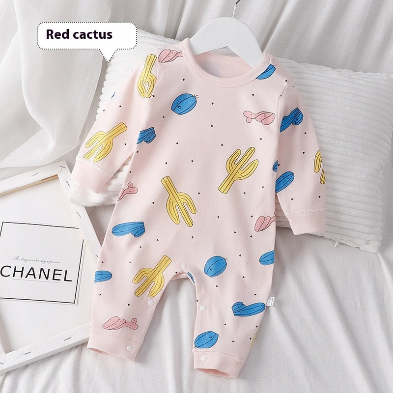 Pyjamas pour bébés en pur coton, vêtements d'automne