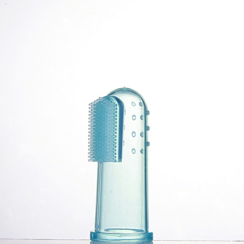 Brosse à dents pour bébé en forme de doigt, brosse de nettoyage buccal